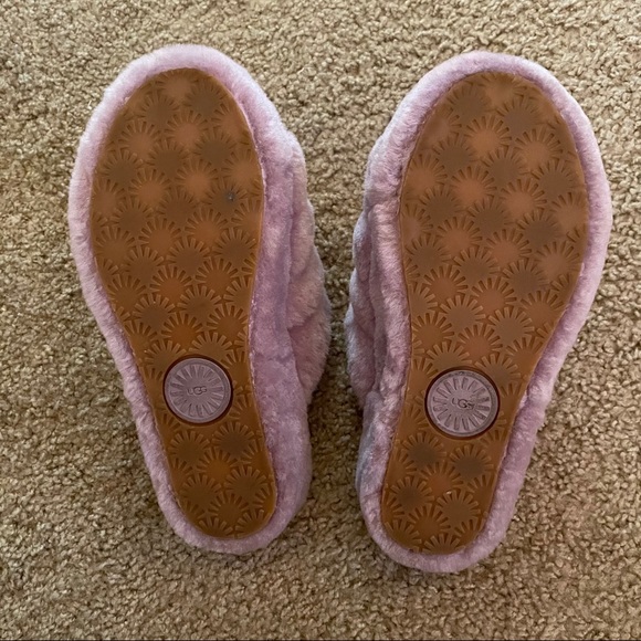 Purple UGG Fluff Yeah Slides - Picture 4 of 4